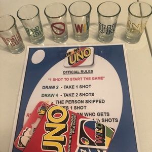 Custom Made Drunk Uno Game